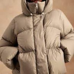 Water-Repellent Puffer Jacket